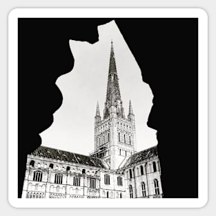 Norwich Cathedral Sticker